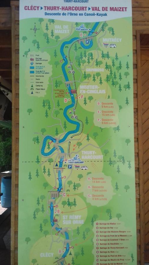 Ma Cabane Du Canada Combray Eksteriør bilde